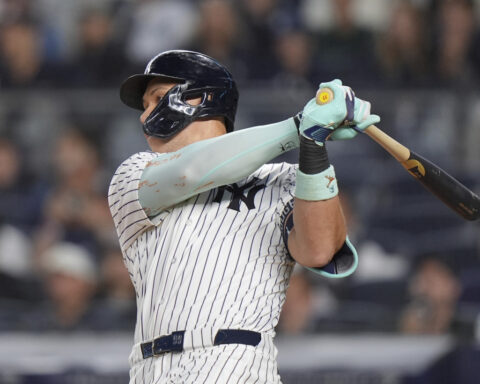 Aaron Judge hits 359th career homer, passing Hall of Famer Yogi Berra for 5th in Yankees history