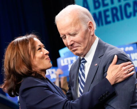 Harris says leaving reelection decision to Biden was 'recklessness,' but she defends his abilities