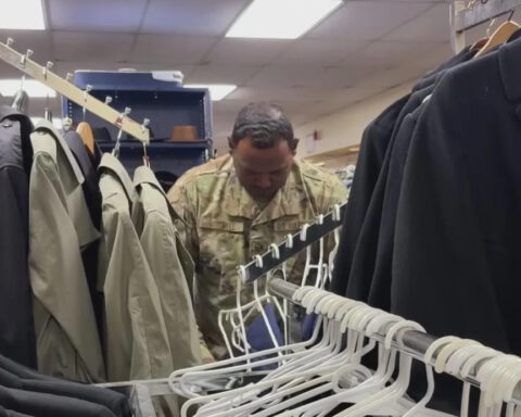 Nonprofit thrift shop helps provide affordable uniforms for service members