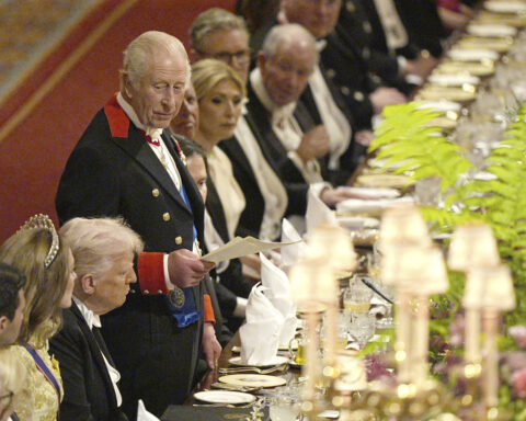 In Britain, Trump basks in a display of regal splendor with King Charles III at Windsor Castle