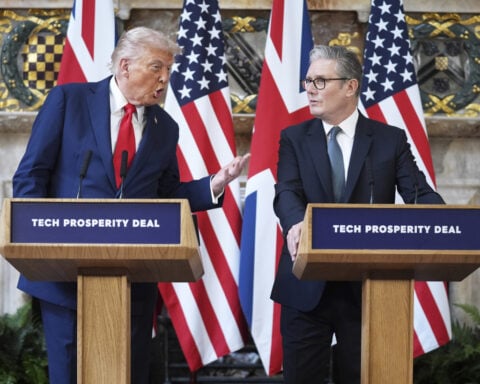 Trump wraps up UK state visit with gratitude for his hosts while largely sidestepping tough issues