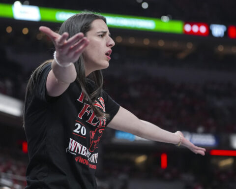 Caitlin Clark says she was fined $200 for social media post about referees