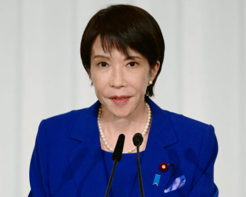 Japan's first female governing-party leader is an ultra-conservative star in a male-dominated group
