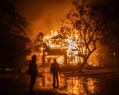 Officials arrest man in Florida on suspicion of starting devastating Palisades Fire