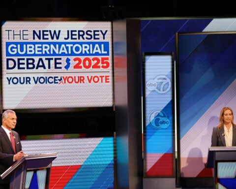 Mikie Sherrill and Jack Ciattarelli clash over Trump, shutdown in final New Jersey governor's debate
