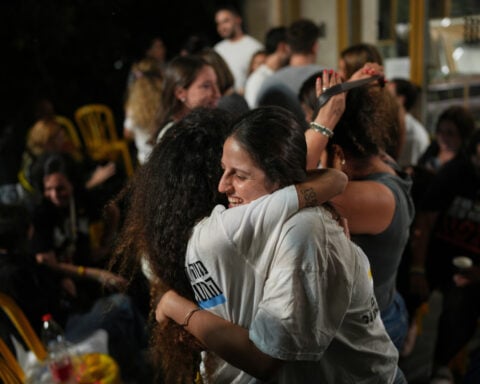 The Latest: Trump says Israel and Hamas have agreed to the 'first phase' of his peace plan