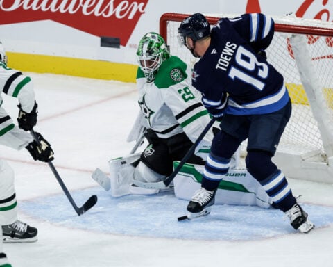 Jonathan Toews returns to NHL with hometown Jets after being out 2 seasons with long COVID