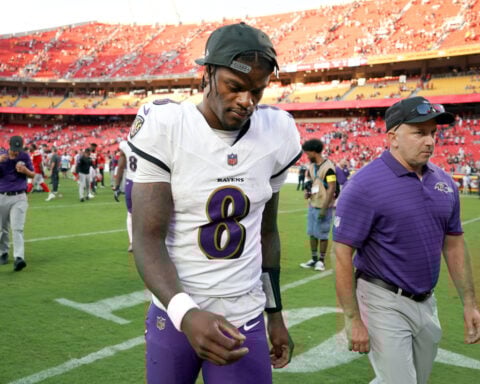 Lamar Jackson ruled out again for the Ravens because of a hamstring injury