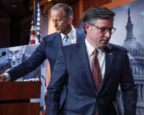 GOP leaders steadfast in shutdown stance despite rising pressure inside party