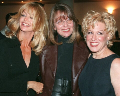 Steve Martin, Bette Midler and Goldie Hawn are among stars paying tribute to Diane Keaton