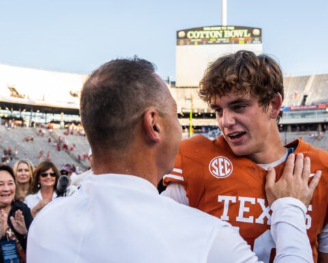 Unranked Texas looks more like the preseason No. 1 it was in win over rival No. 6 Oklahoma
