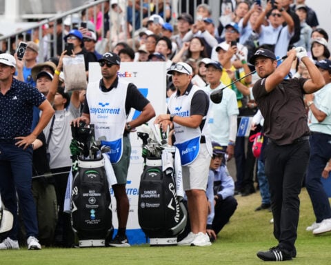 Schauffele wins in Japan, the country where his mother grew up and where he has many connections
