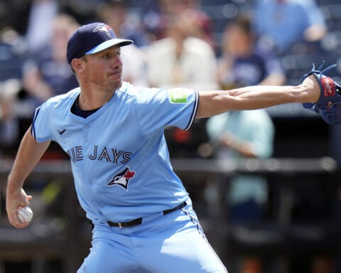 Bichette left off Blue Jays' ALCS roster but Scherzer and Bassitt active, Woo returns for Mariners