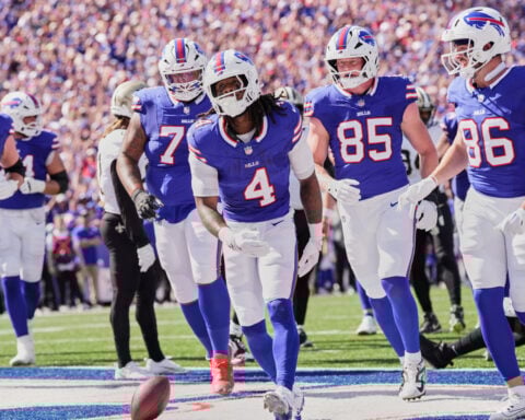 Bills' James Cook has TD motivations ahead of game vs. Falcons in Georgia homecoming Monday night