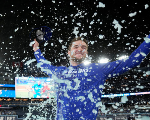 Toronto Blue Jays rookie Trey Yesavage says his family has been subject to abuse