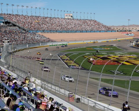 Tears of triumph: Denny Hamlin wins emotional race in Las Vegas, secures championship spot
