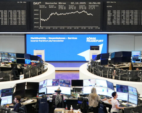 European shares recover from near two-week low as Trump softens China tariff stance