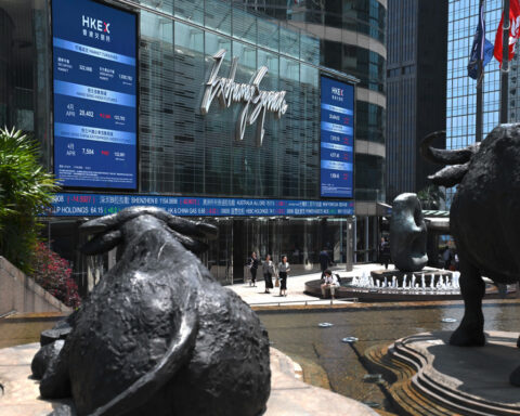 Dow gains almost 600 points after US-China trade showdown hits the pause button