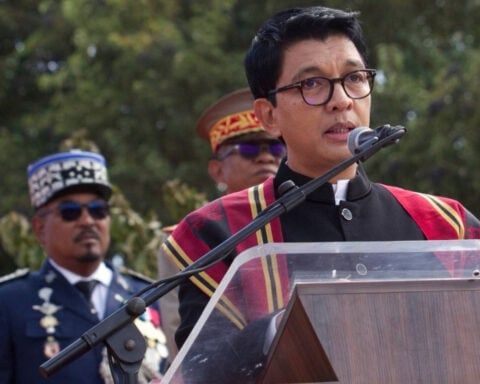 Madagascar's president says he fled the country in fear for his life after military rebellion