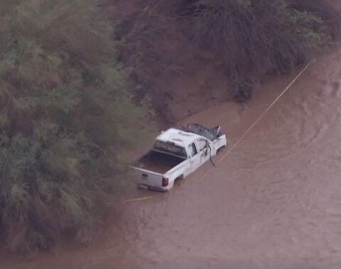 Search underway for man who reportedly was swept away in flooding near Goodyear