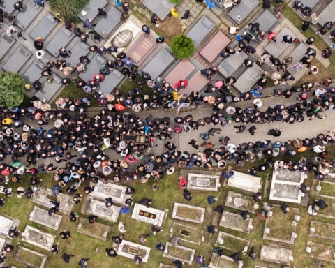 A voice that broke down barriers: Crowds fill Sarajevo to mourn beloved folk singer Halid Beslic