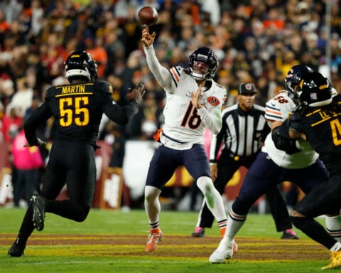 Falcons RB Bijan Robinson hailed as ‘best player in football’ as Atlanta tops the Buffalo Bills