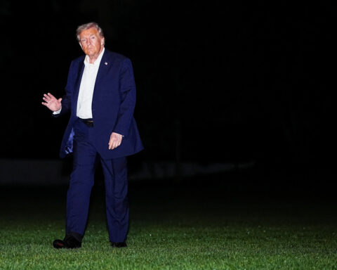 Trump says Hamas must disarm or be disarmed, perhaps violently