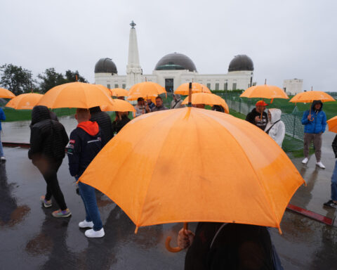 Rare October storm in Southern California prompts evacuations and causes freeway accidents