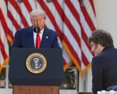 Trump threatens to pull support for Argentina if its politics move leftward