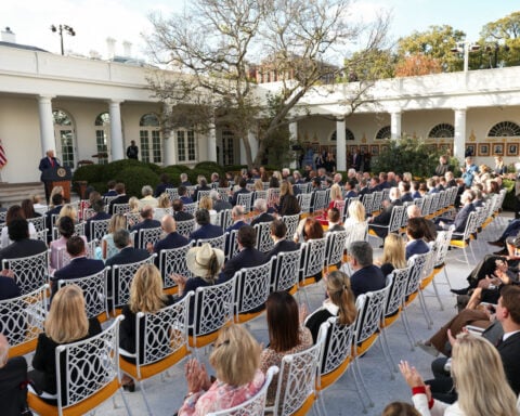 Trump awards Charlie Kirk top honor amid crackdown on left-wing groups