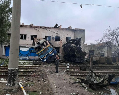 Russia makes more precise drones and is using them to attack Ukraine’s vital rail network