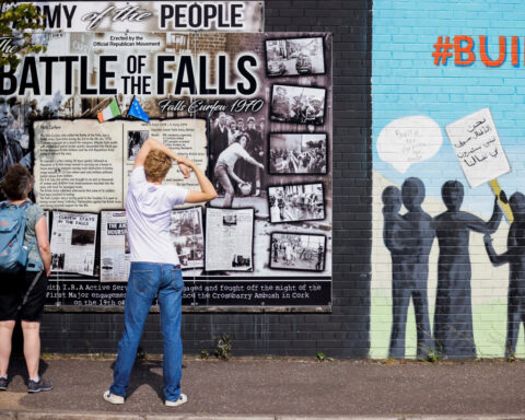 Britain pushes Northern Ireland as model for disarming Gaza