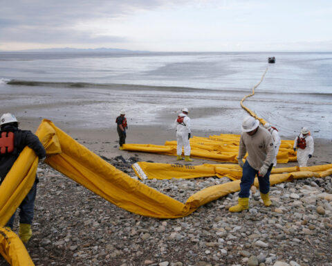Trump officials back firm in fight over California offshore oil drilling after huge spill