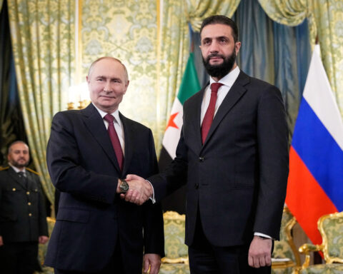Syria's Sharaa tells Putin he will respect past deals with Moscow