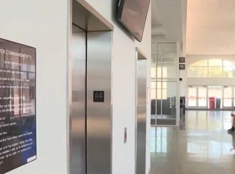 University of Arkansas begins displaying Ten Commandments across campus