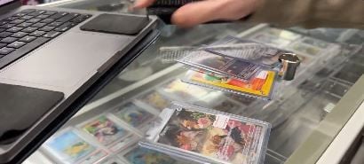 Video allegedly shows man walking out of store with 500 Pokémon cards stuffed under shirt
