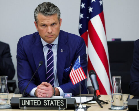 Plane carrying Hegseth makes unscheduled landing due to windshield crack