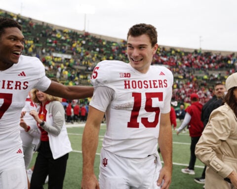 Alabama's Ty Simpson edges out Indiana's Fernando Mendoza for AP midseason All-America first-team QB