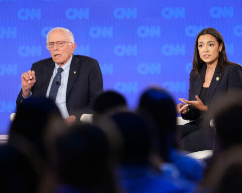 CNN breaks down the AOC-Sanders town hall