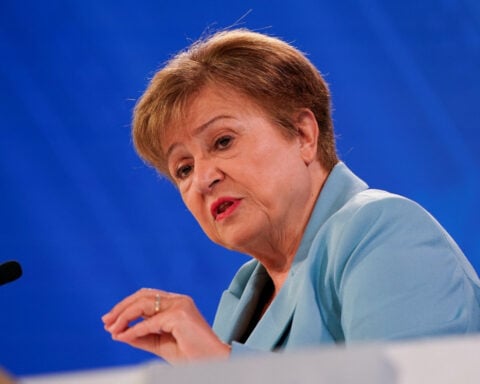 IMF's Georgieva urges countries to keep trade as engine of growth
