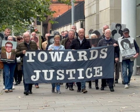 Lawyer urges judge to acquit British ex-soldier in 1972 Bloody Sunday killings in Northern Ireland