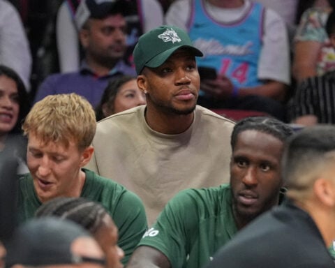 Giannis Antetokounmpo: 'I'm not there yet' in his quest to be among the all-time greats