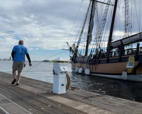 Schooners set sail for Great Chesapeake Bay race that started with a beer bet