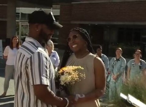 Bride-to-be goes into labor; Moses Cone Hospital staff steps in to help give couple wedding of their dreams
