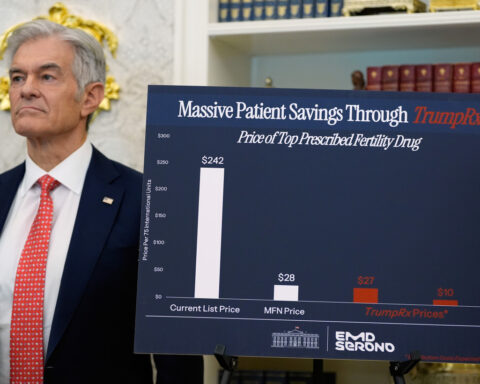 Trump announces a deal with a manufacturer to make a common fertility drug cheaper for IVF patients