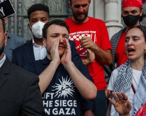 Mahmoud Khalil can freely travel around US as he fights his deportation case, judge rules