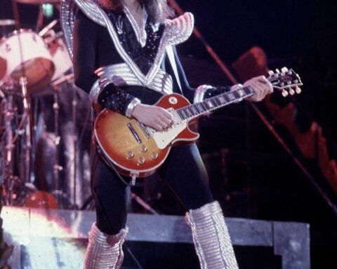 Ace Frehley, Kiss' original lead guitarist and founding member, dies at 74
