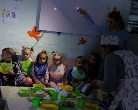 As Russia pounds Ukraine's power supply, one nursery battles to provide food and warmth