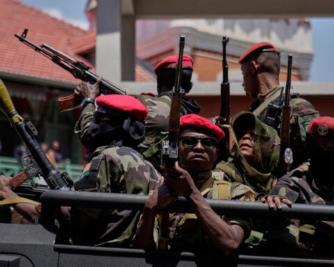 An army colonel who led a lightning-fast coup takes over as Madagascar's president