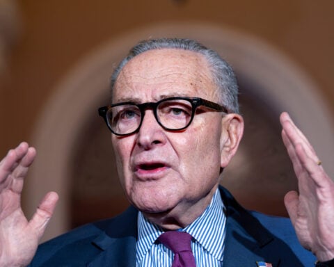 GOP turns Schumer print quotes into AI-generated video of him saying shutdown good for Democrats